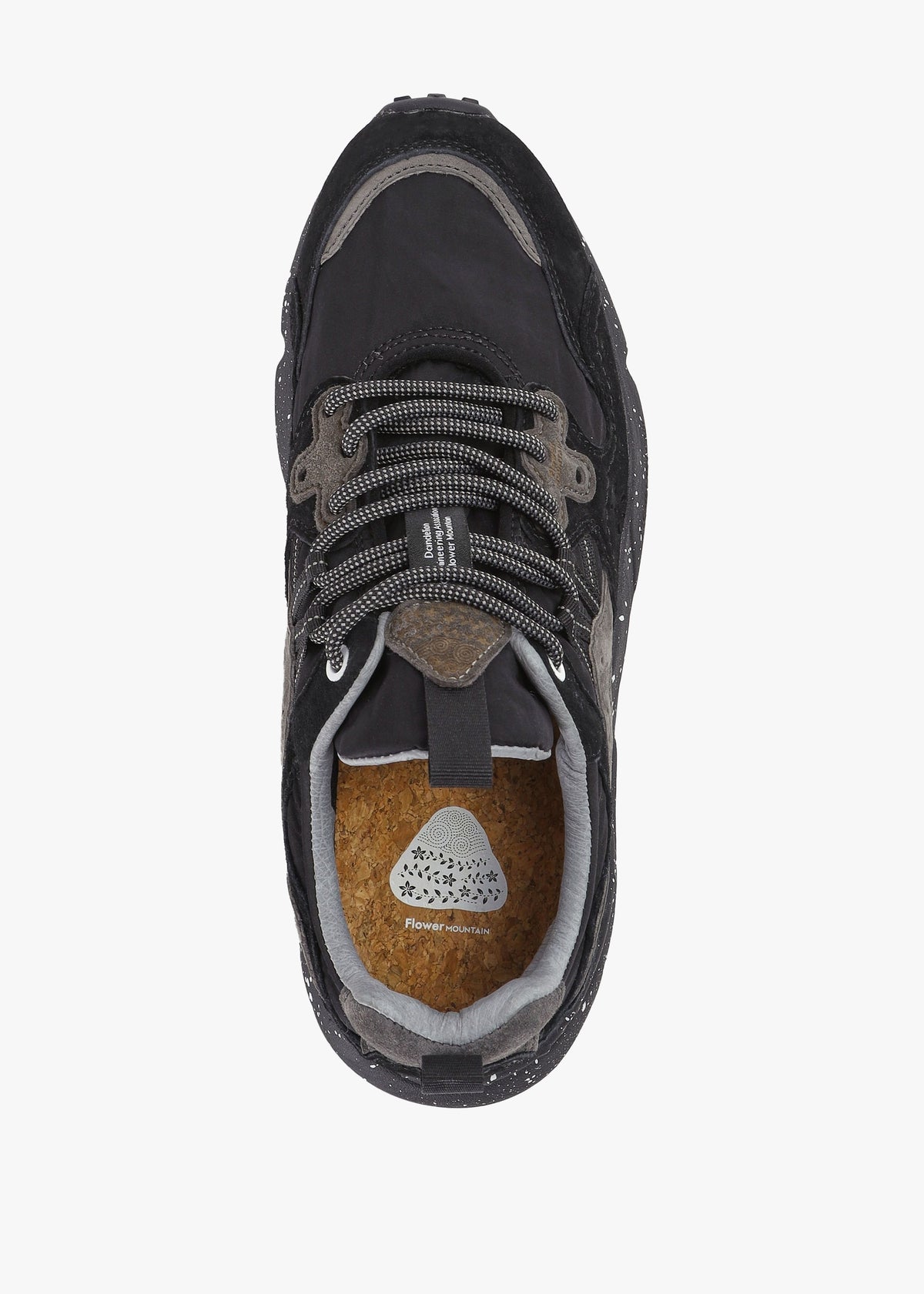 Men’s Yamano 3 Black Suede & Technical Fabric Trainers