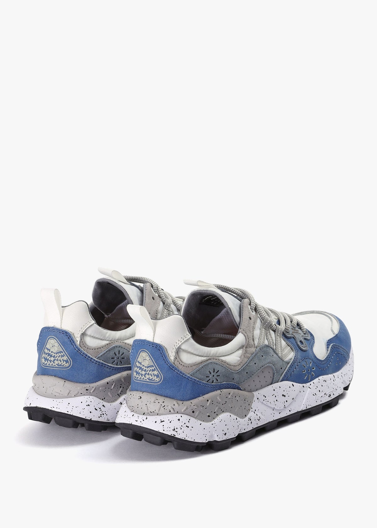 Men’s Yamano 3 Atlantic-White Suede & Technical Fabric Trainers