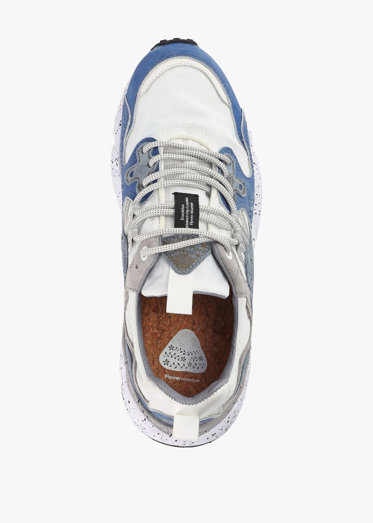 Men’s Yamano 3 Atlantic-White Suede & Technical Fabric Trainers