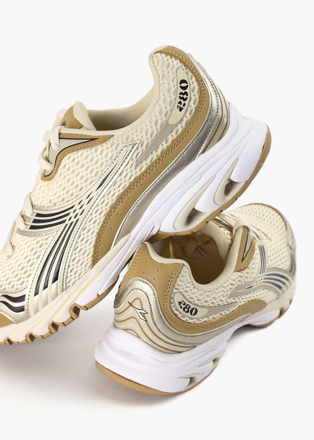 Mythos Propulsion 280 M2 Radiant Yellow Antique White Trainers