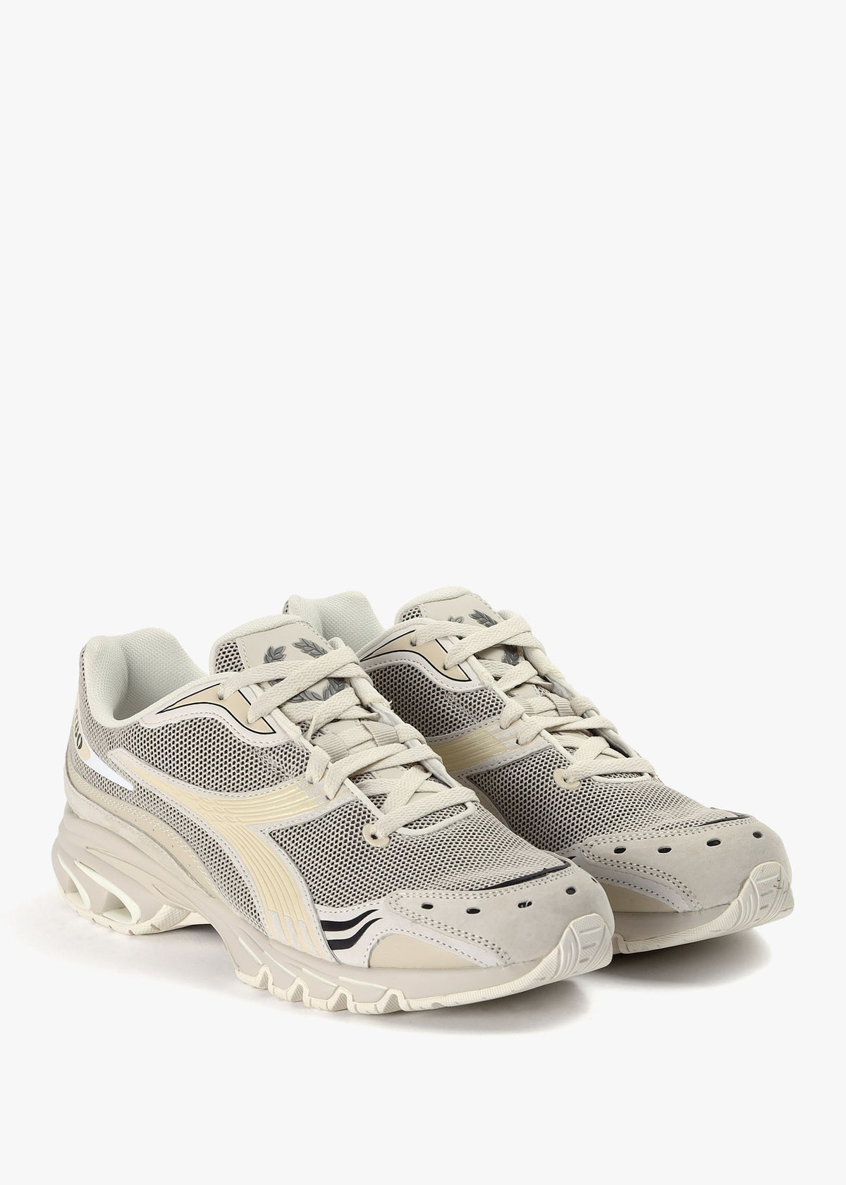 Mythos Propulsion 280 M2 Suede Fog Silver Grey Trainers