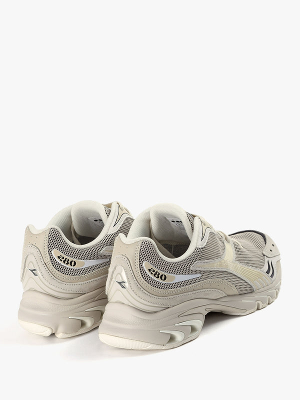 Mythos Propulsion 280 M2 Suede Fog Silver Grey Trainers