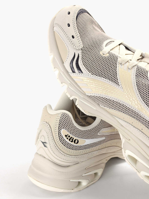 Mythos Propulsion 280 M2 Suede Fog Silver Grey Trainers