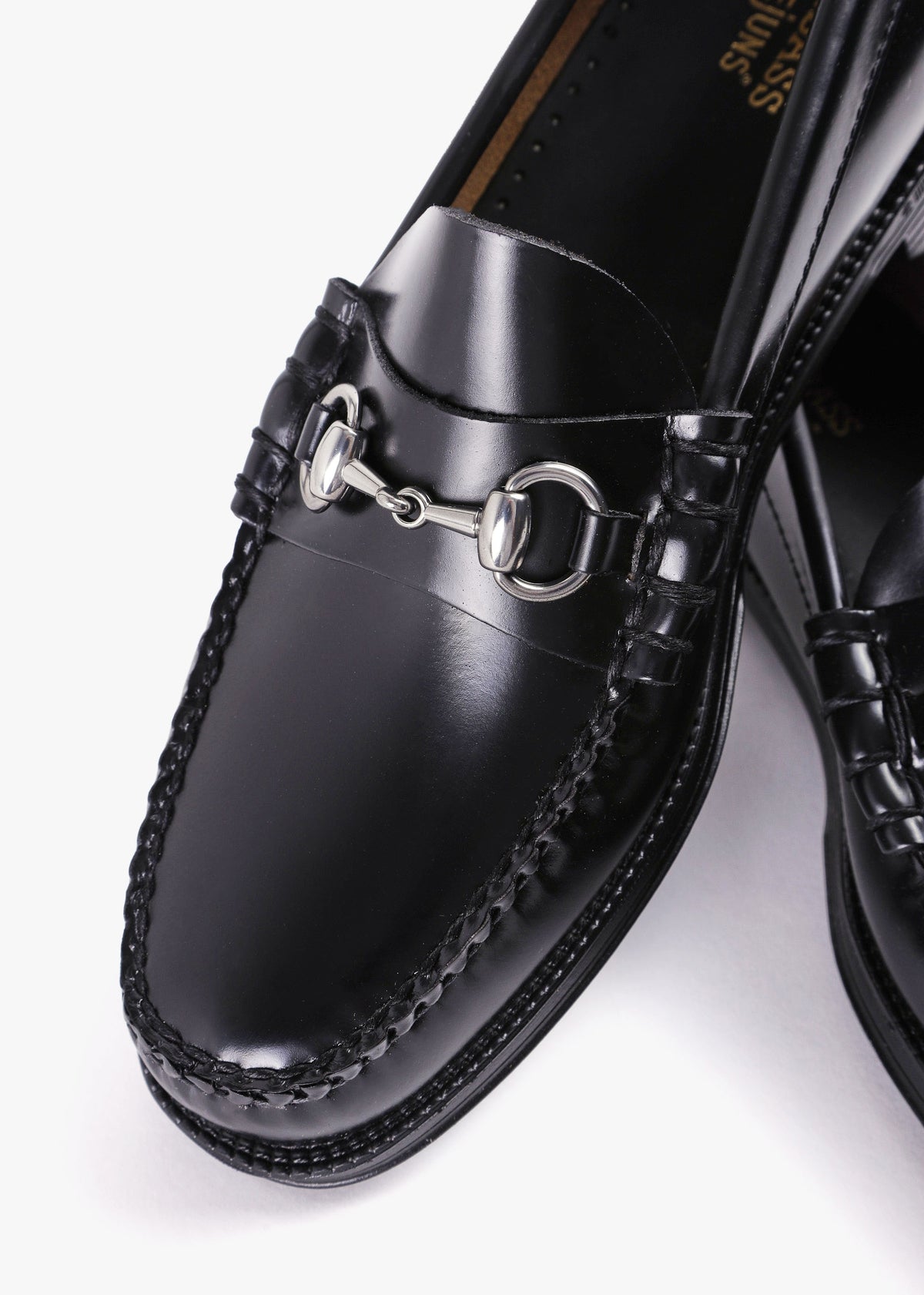 Men’s Easy Weejuns Lincoln Penny Black Leather Loafers
