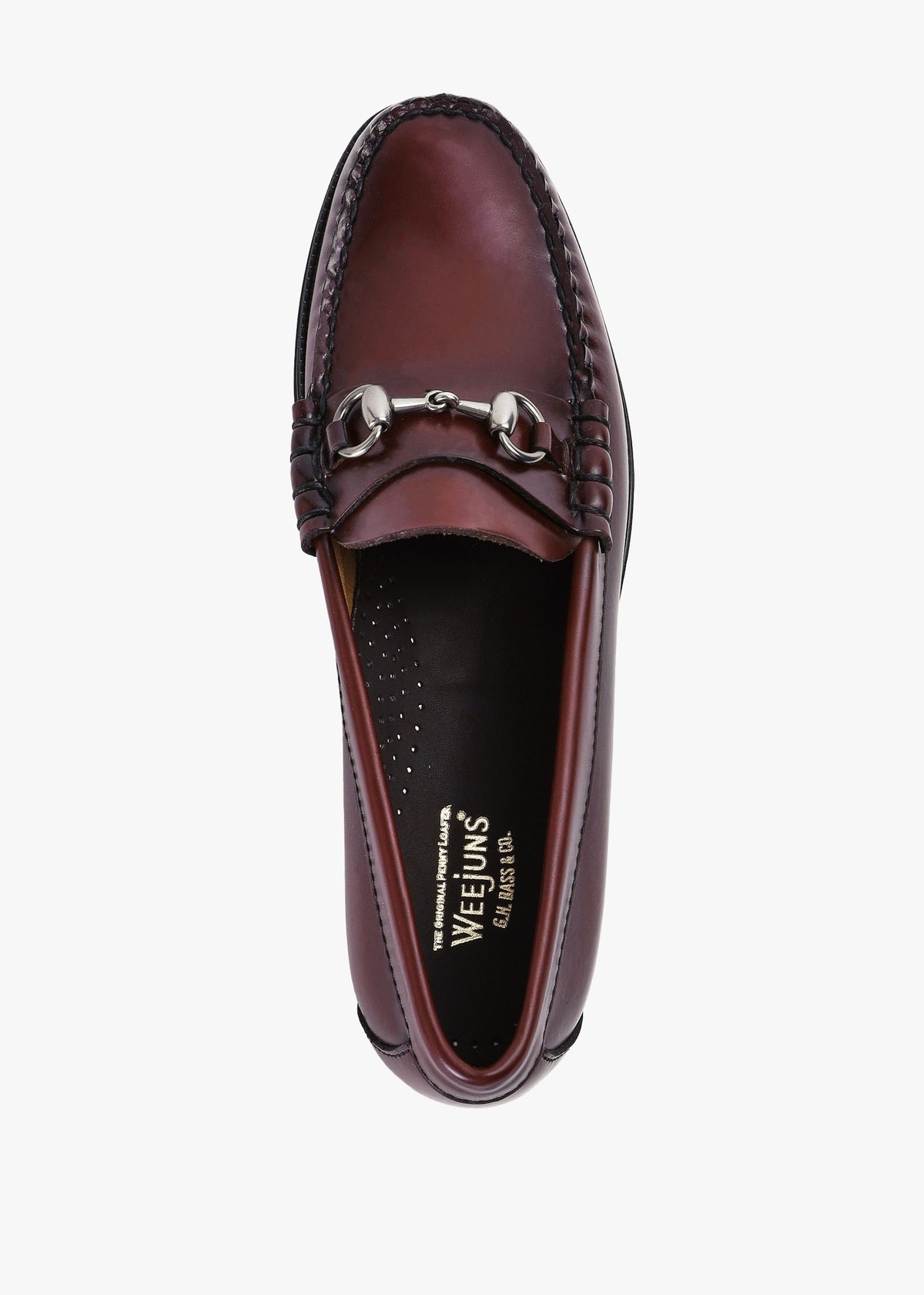 Men’s Easy Weejuns Lincoln Penny Wine Leather Loafers