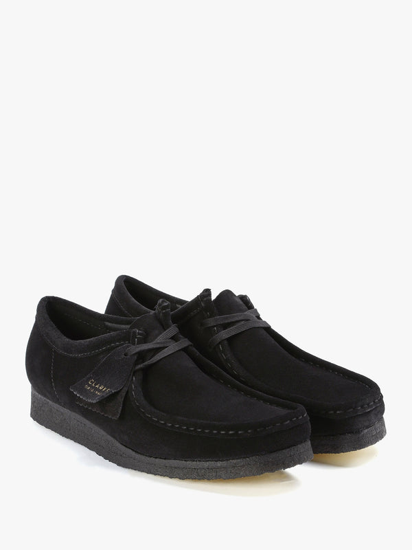 Men's Black Suede Wallabee Shoes