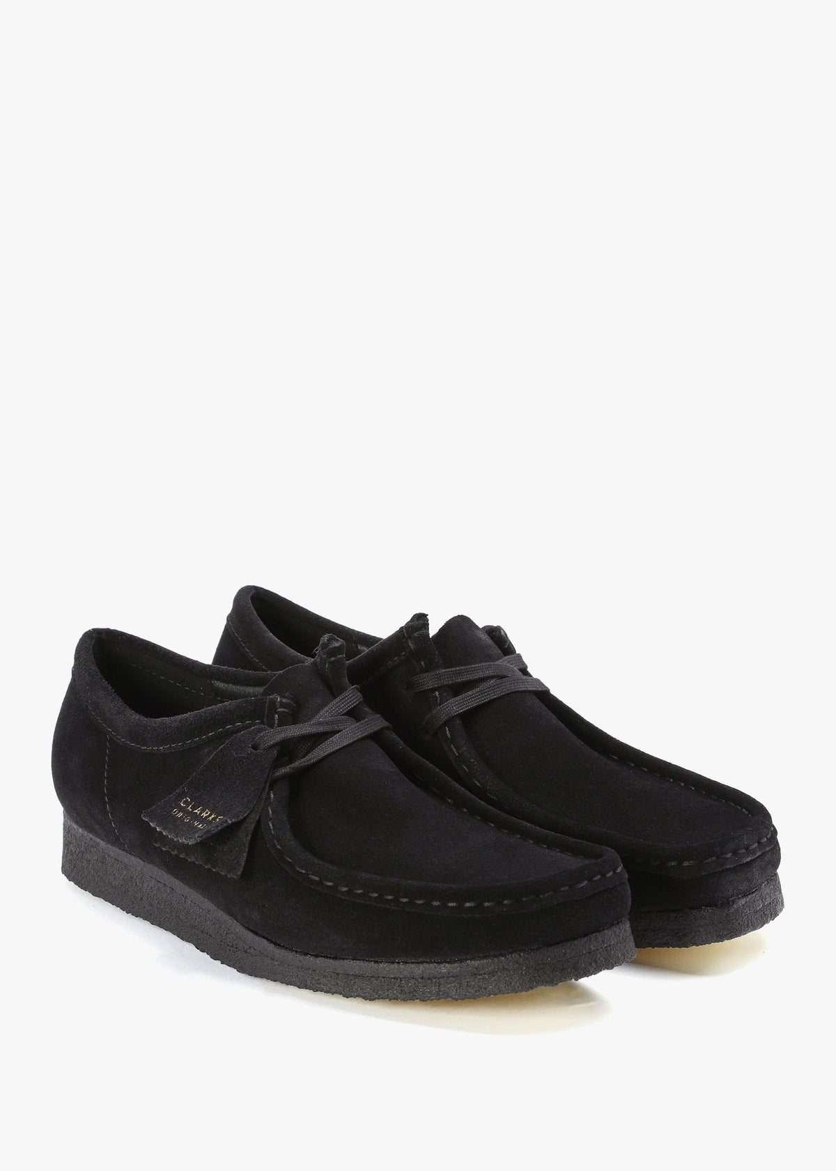 Men's Black Suede Wallabee Shoes