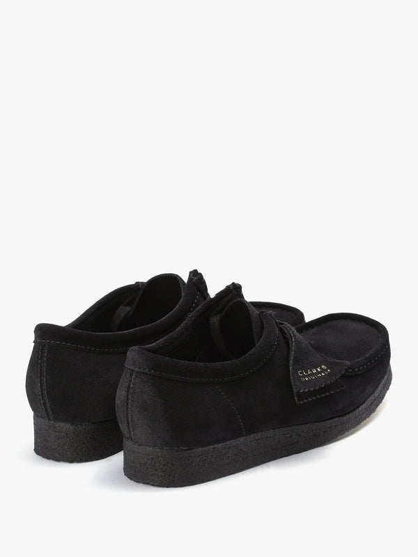 Men's Black Suede Wallabee Shoes