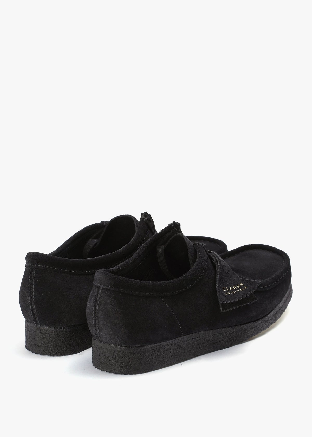 Men's Black Suede Wallabee Shoes