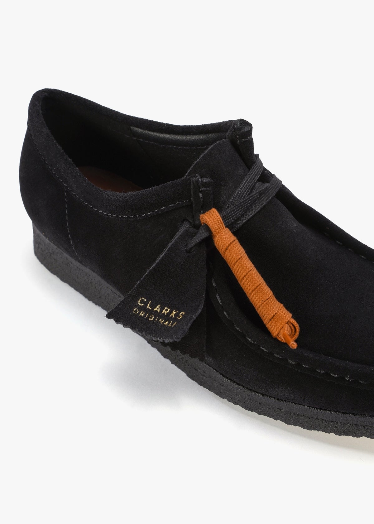 Men's Black Suede Wallabee Shoes