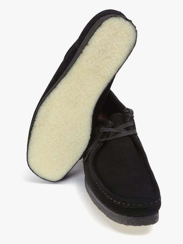 Men's Black Suede Wallabee Shoes