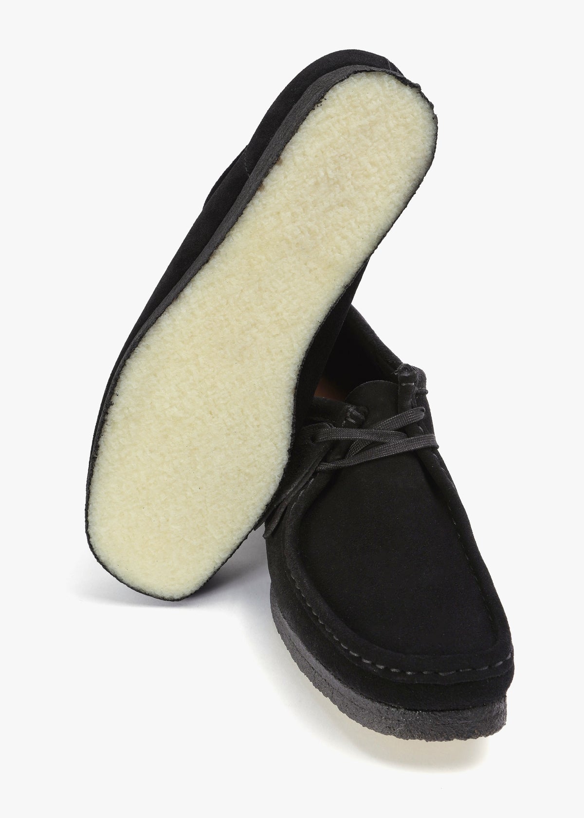 Men's Black Suede Wallabee Shoes