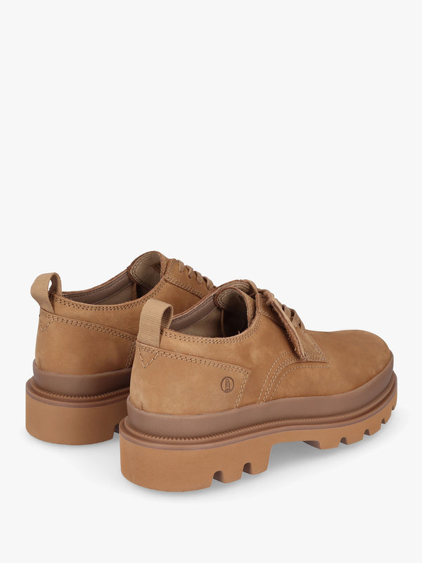 Men’s Badell Dark Sand Nubuck Chunky Lace Up Shoes