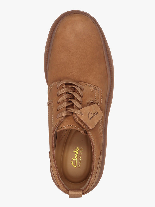 Men’s Badell Dark Sand Nubuck Chunky Lace Up Shoes