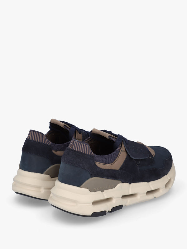 Men’s NXE Lo Navy Nubuck Trainers
