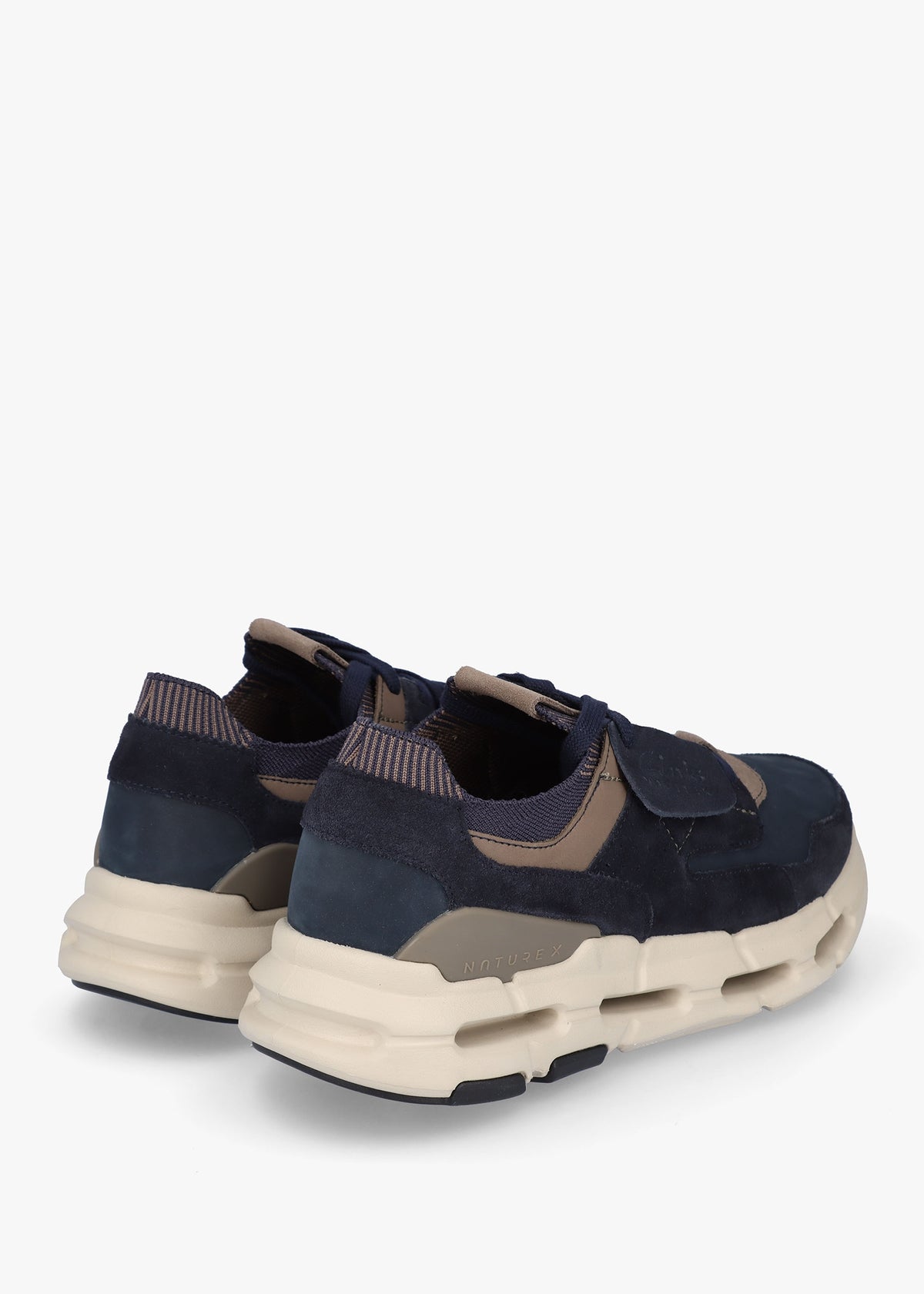 Men’s NXE Lo Navy Nubuck Trainers