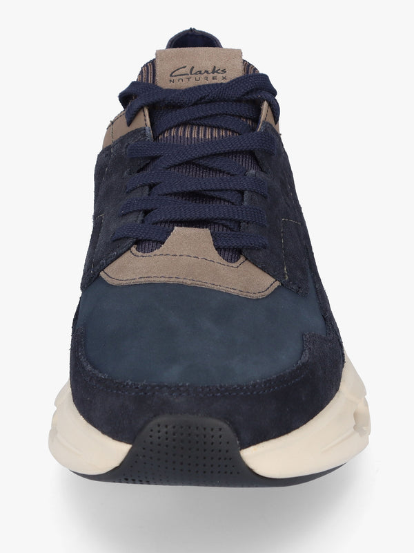 Men’s NXE Lo Navy Nubuck Trainers
