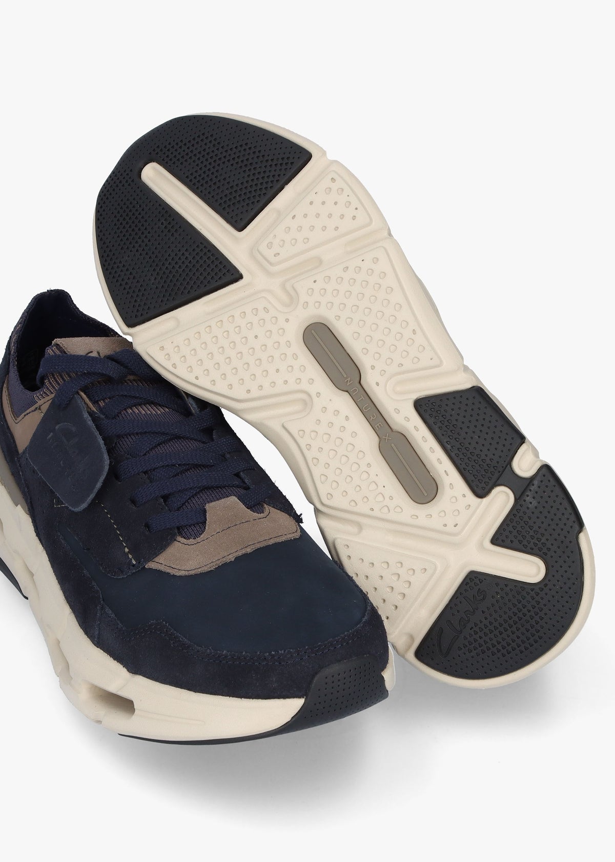 Men’s NXE Lo Navy Nubuck Trainers