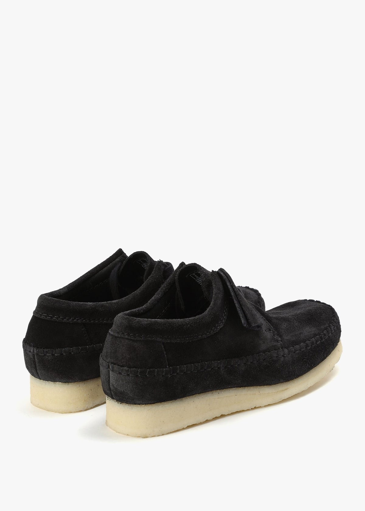 Men's Weaver Black Suede Lace Up Shoes