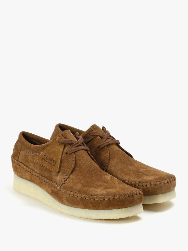 Men's Weaver Cola Suede Lace Up Shoes
