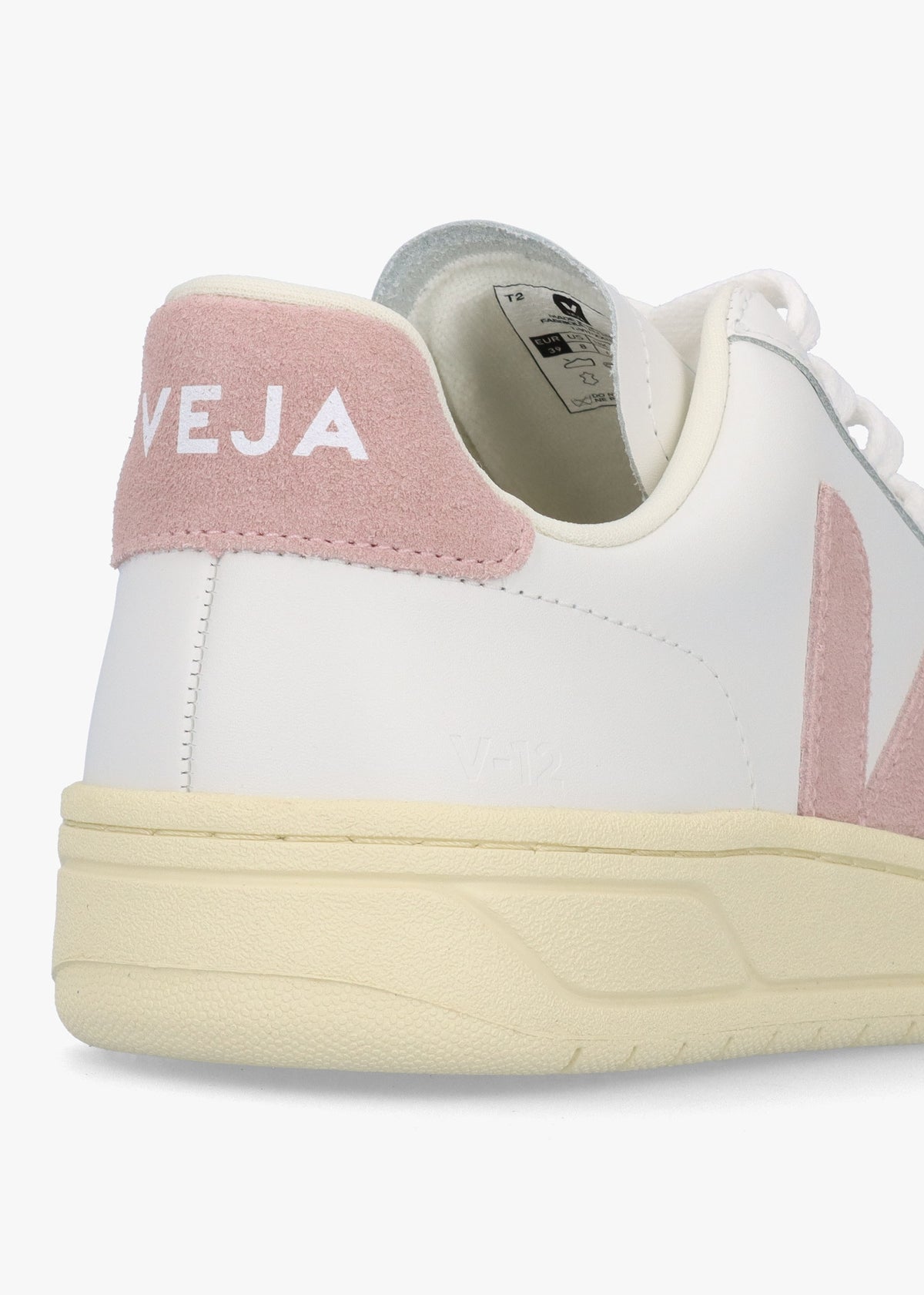 V-12 Leather Extra White Babe Trainers