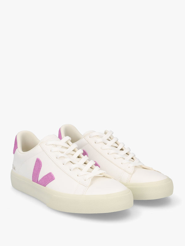 Campo Chromefree Leather Extra White Mulberry Trainers