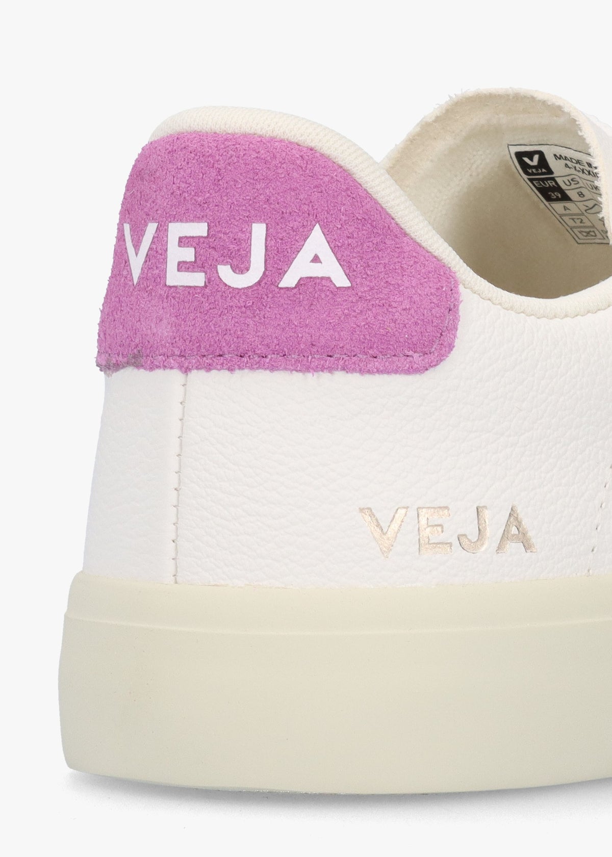 Campo Chromefree Leather Extra White Mulberry Trainers