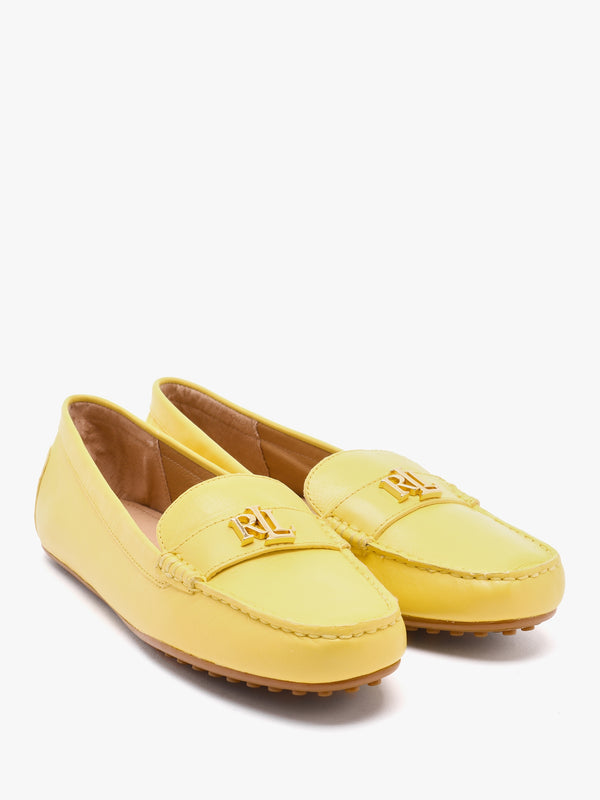 Barnsbury Yellow Leather Loafers