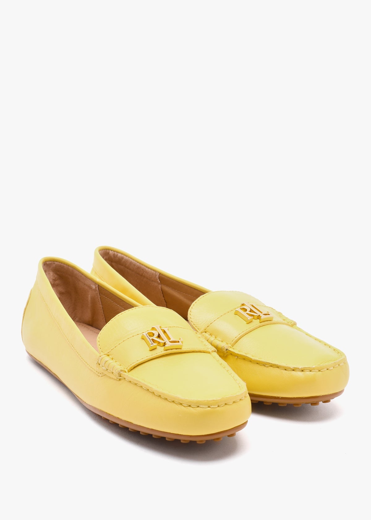 Barnsbury Yellow Leather Loafers