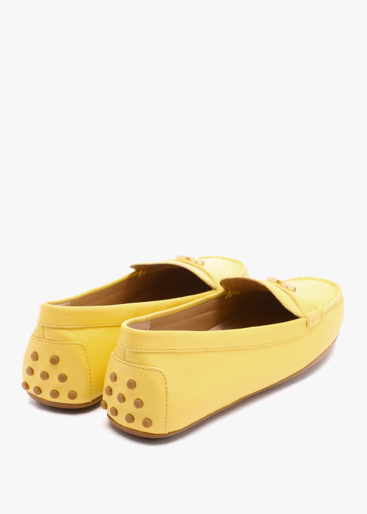 Barnsbury Yellow Leather Loafers