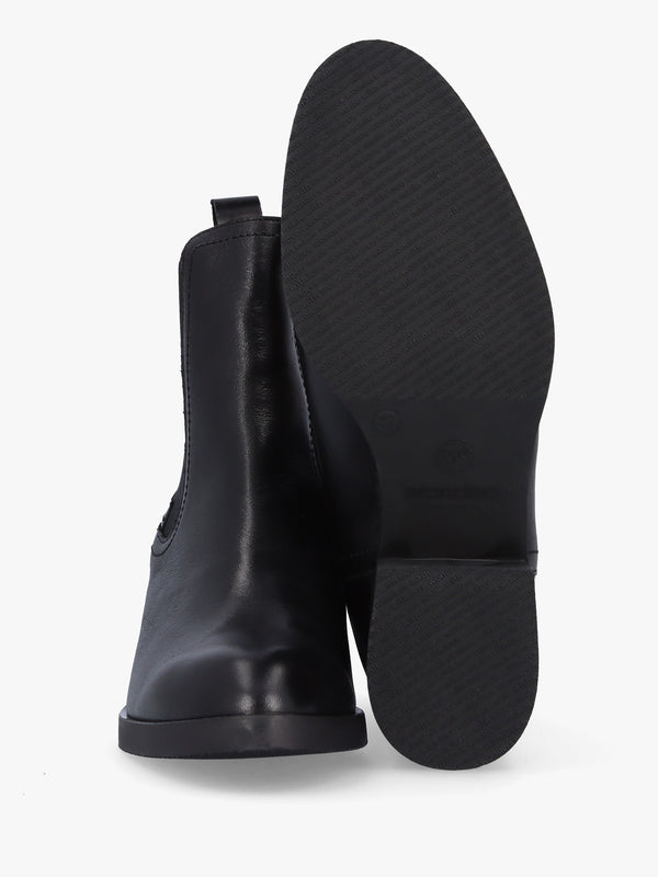 Yani Black Leather Chelsea Boots