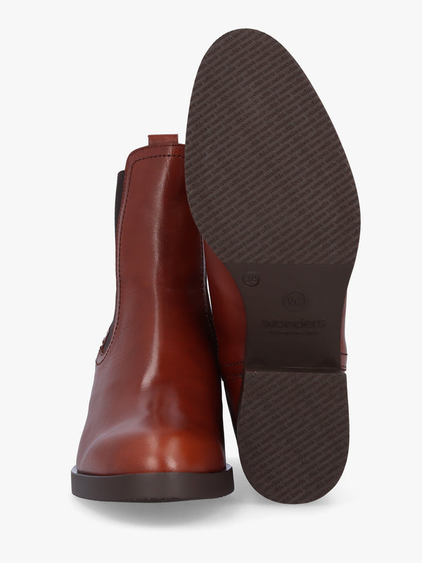 Yani Brown Leather Chelsea Boots