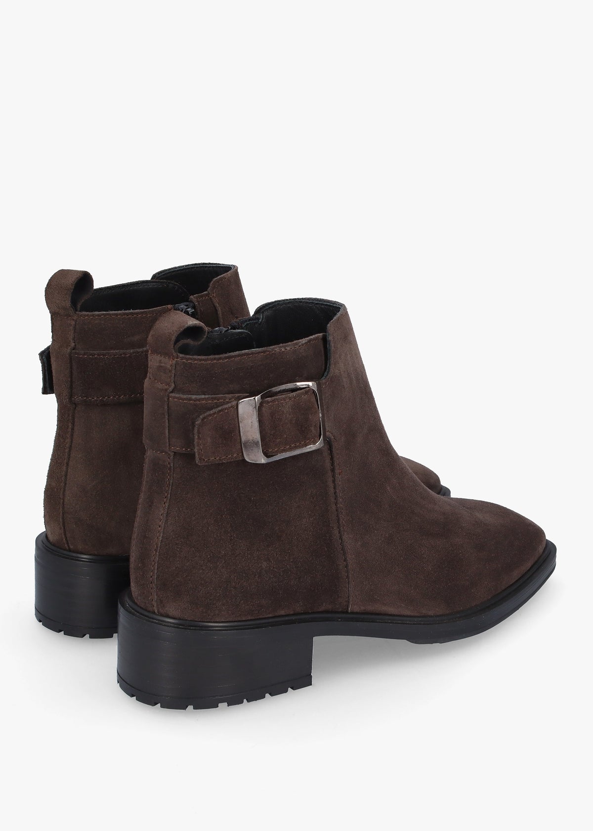 Drew Brown Suede Ankle Boots