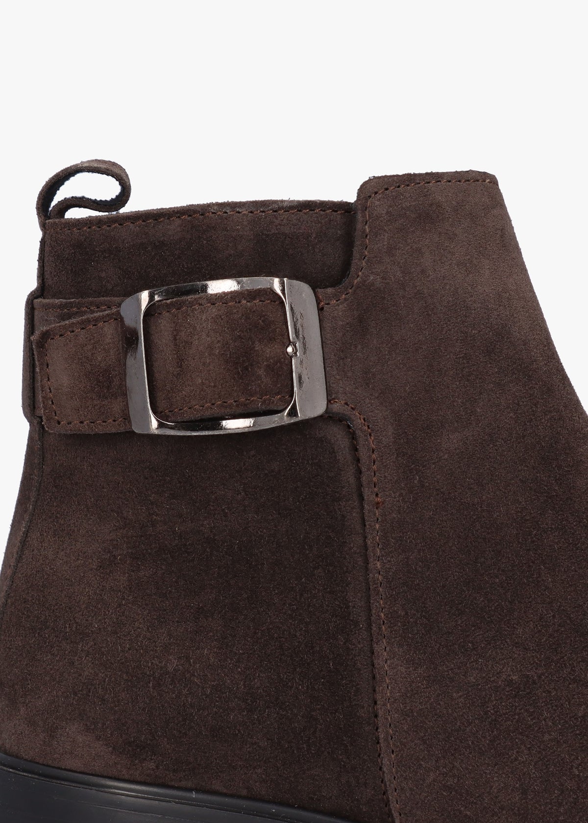 Drew Brown Suede Ankle Boots