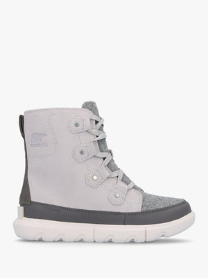 Explorer Next Joan Moonstone Sea Salt Suede Ankle Boots