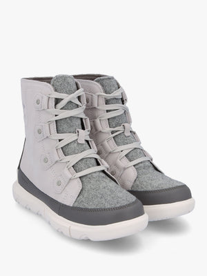 Explorer Next Joan Moonstone Sea Salt Suede Ankle Boots