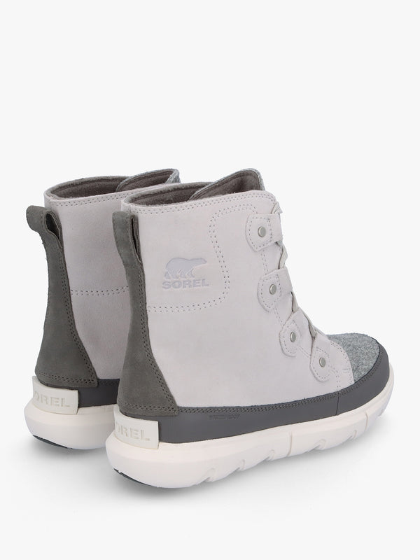 Explorer Next Joan Moonstone Sea Salt Suede Ankle Boots