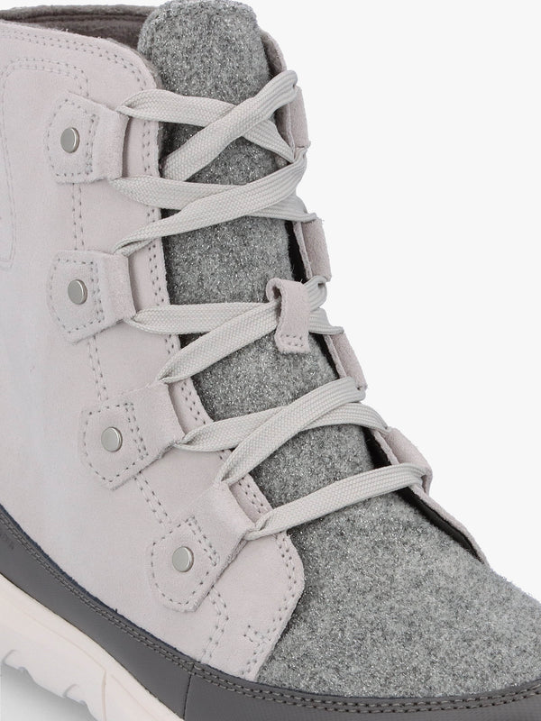 Explorer Next Joan Moonstone Sea Salt Suede Ankle Boots
