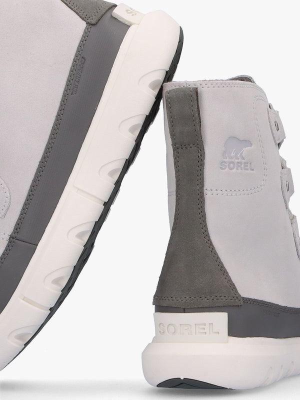 Explorer Next Joan Moonstone Sea Salt Suede Ankle Boots