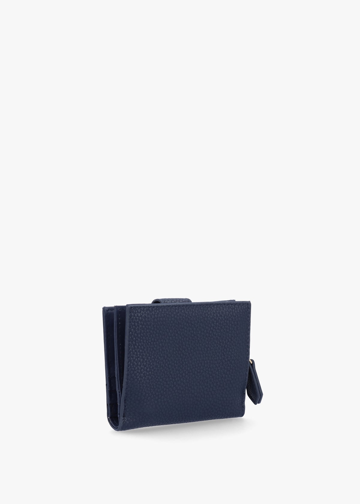 Brixton Small Foldover Blu Wallet