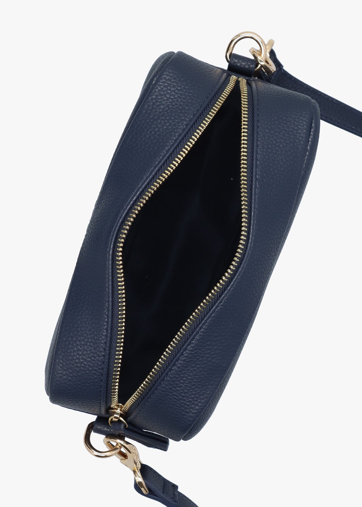 Brixton Blu Pebbled Camera Bag