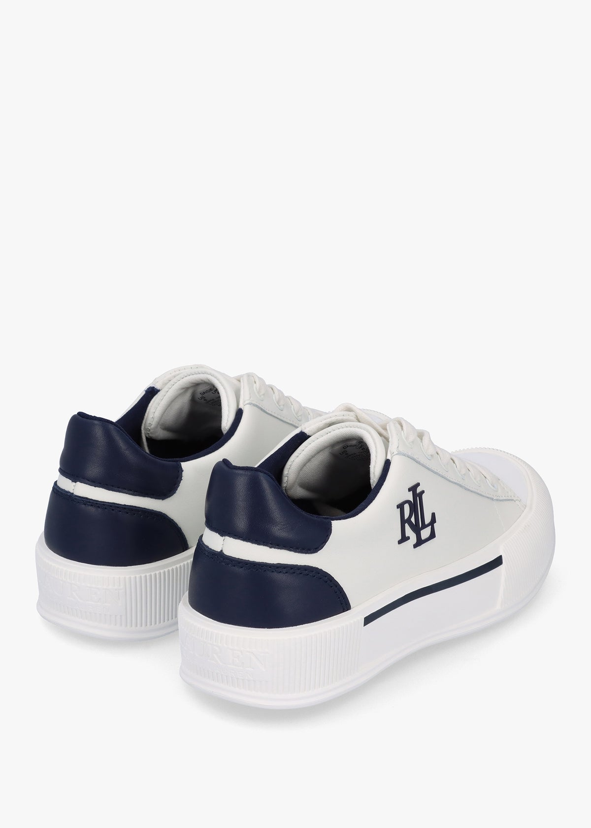 Daisie Logo White Leather Trainers