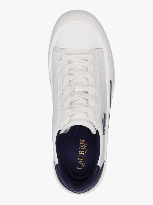 Daisie Logo White Leather Trainers