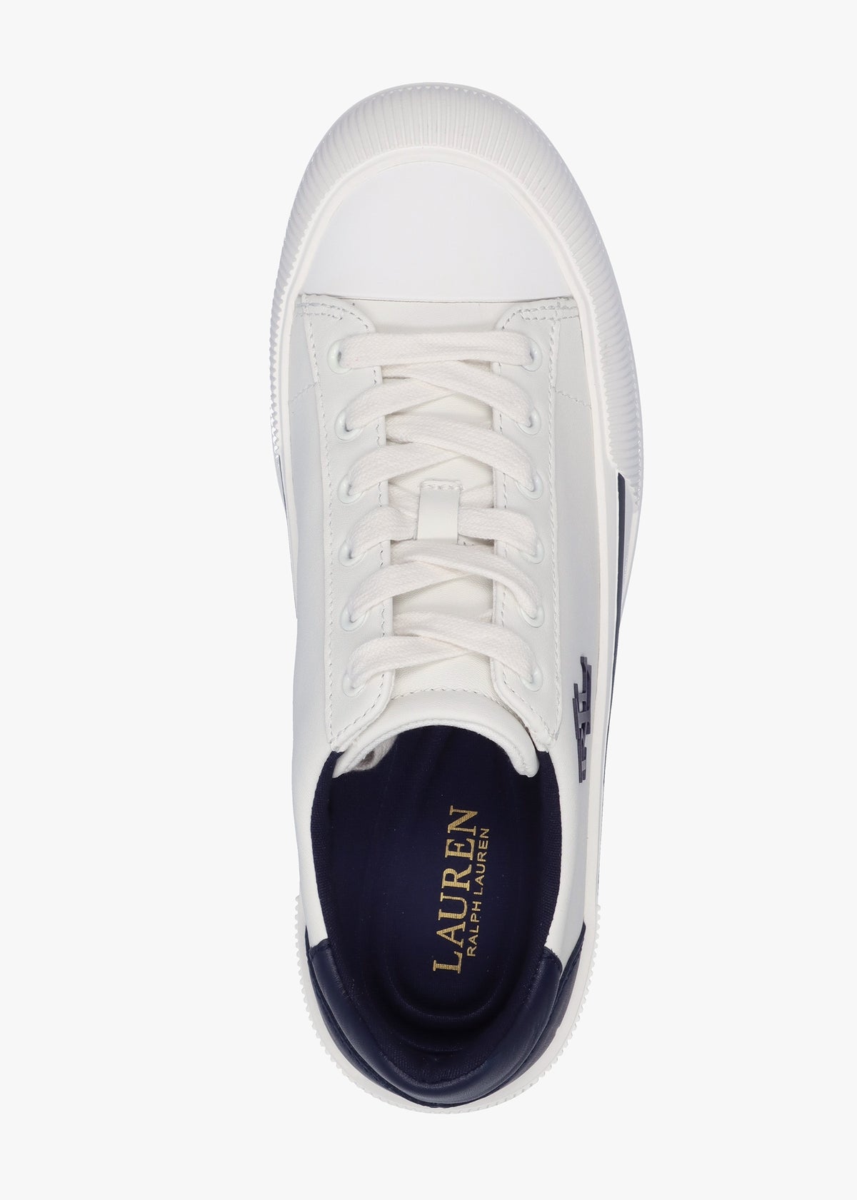 Daisie Logo White Leather Trainers