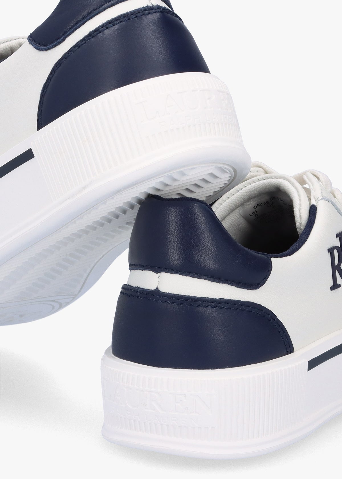 Daisie Logo White Leather Trainers