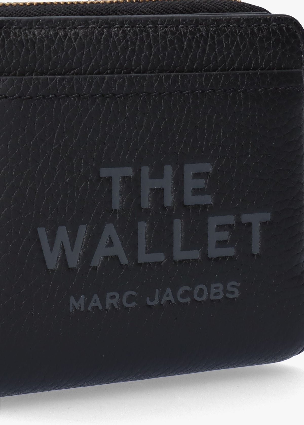 The Leather Mini Black Compact Wallet