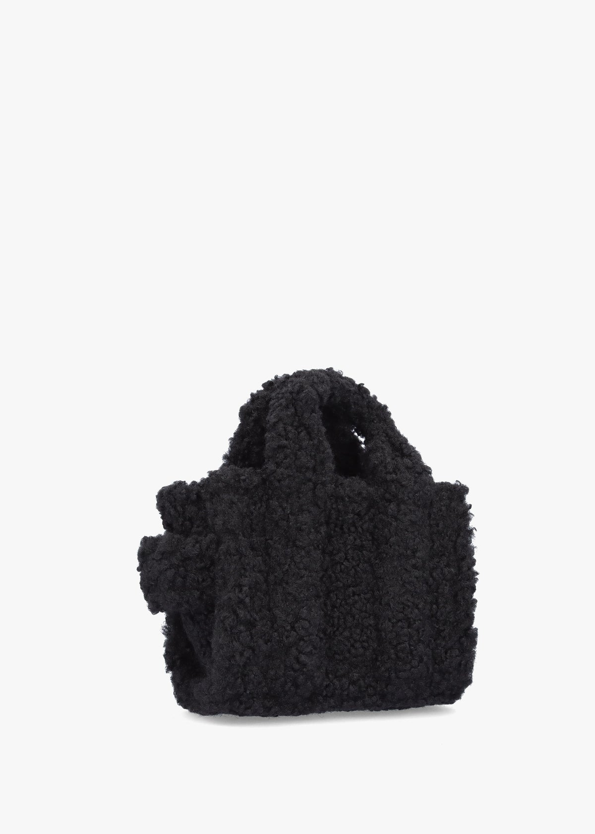 The Teddy Black Cross-Body Tote Bag