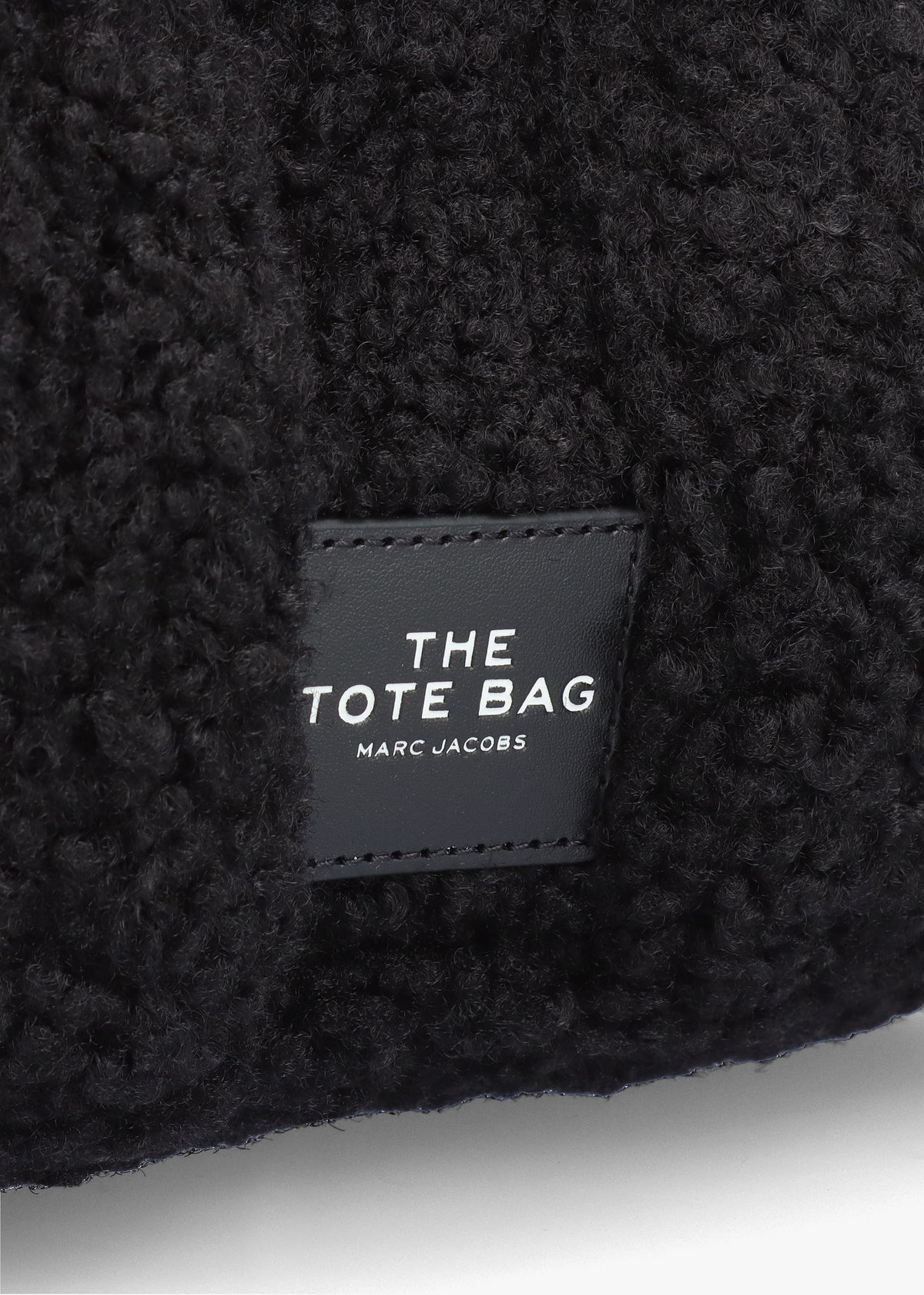 The Teddy Black Cross-Body Tote Bag