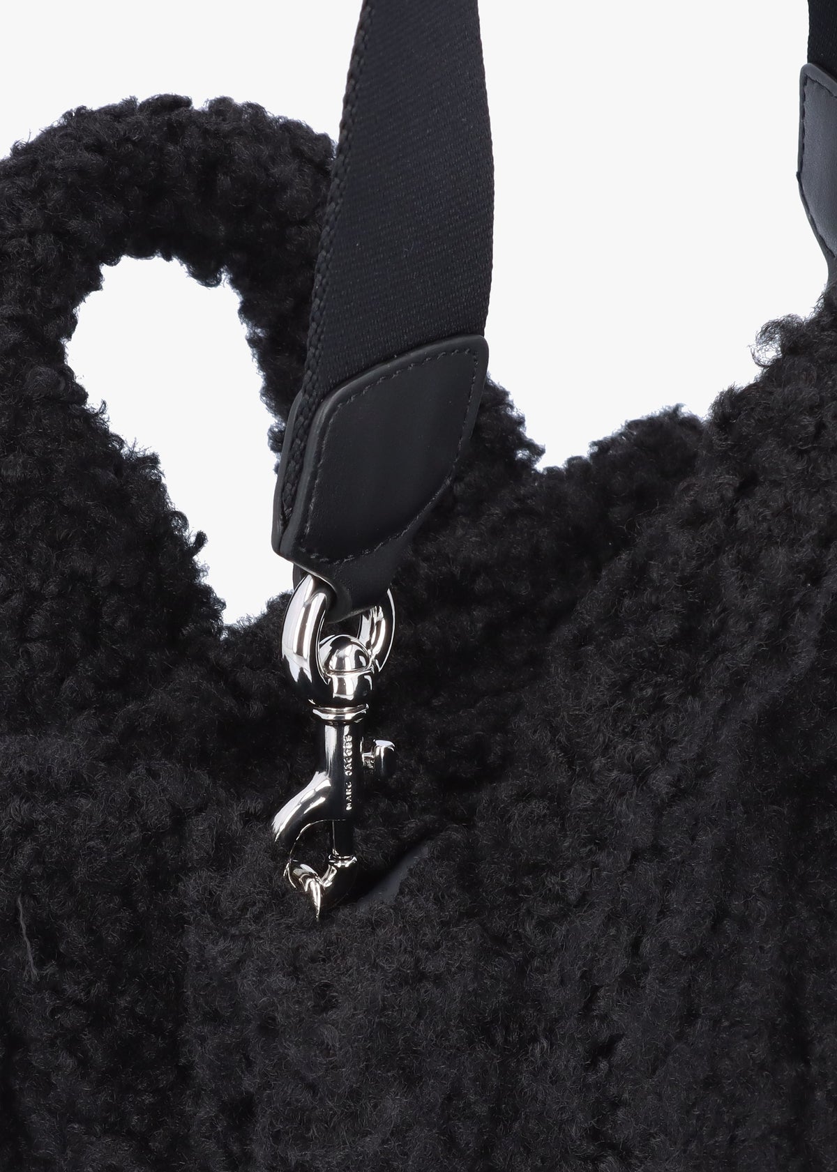 The Teddy Black Cross-Body Tote Bag