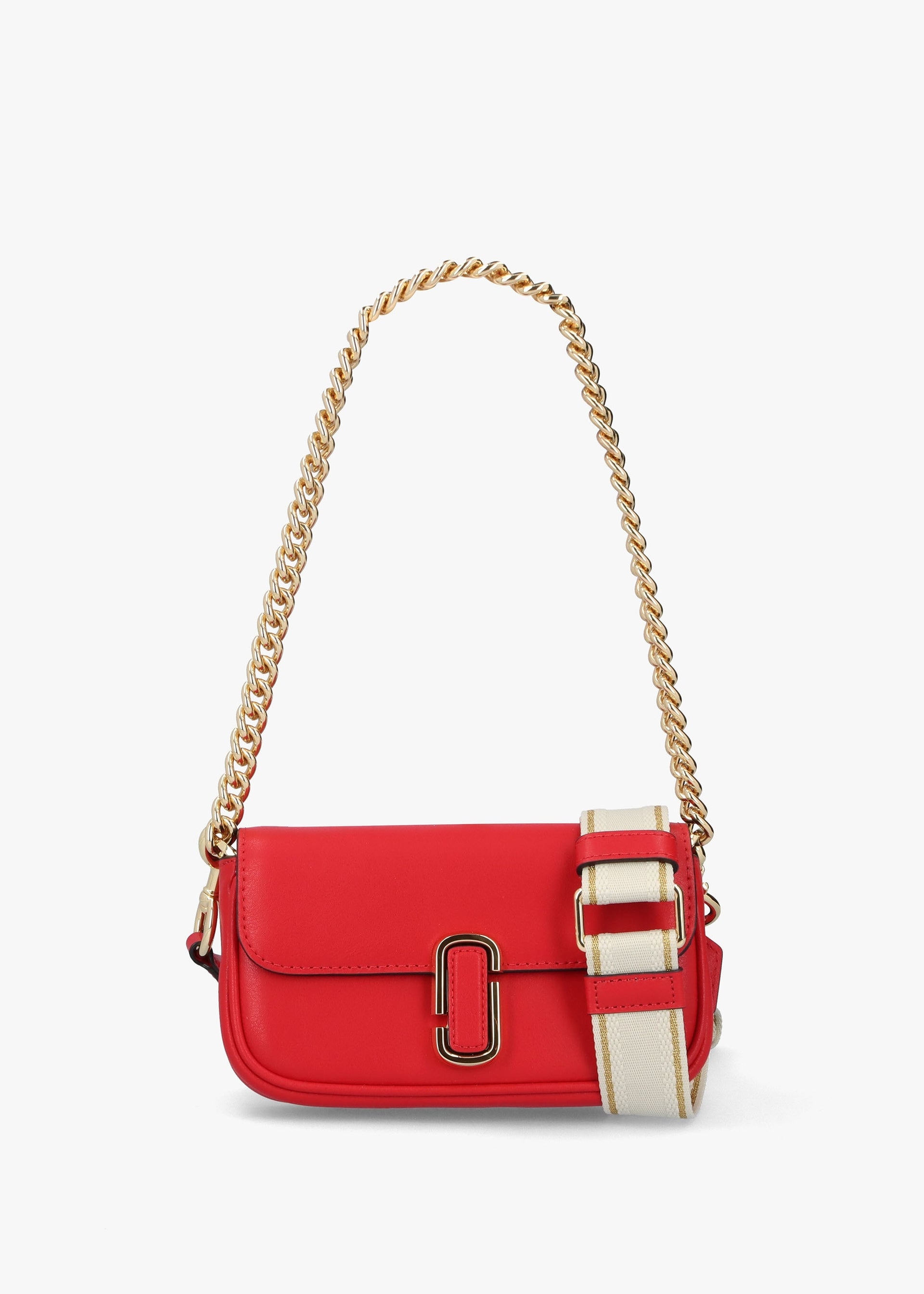J Mini True Leather Shoulder Bag